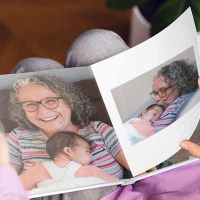 Skapa morsdagspresenter till mormor