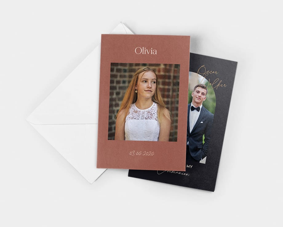 kort i stående format