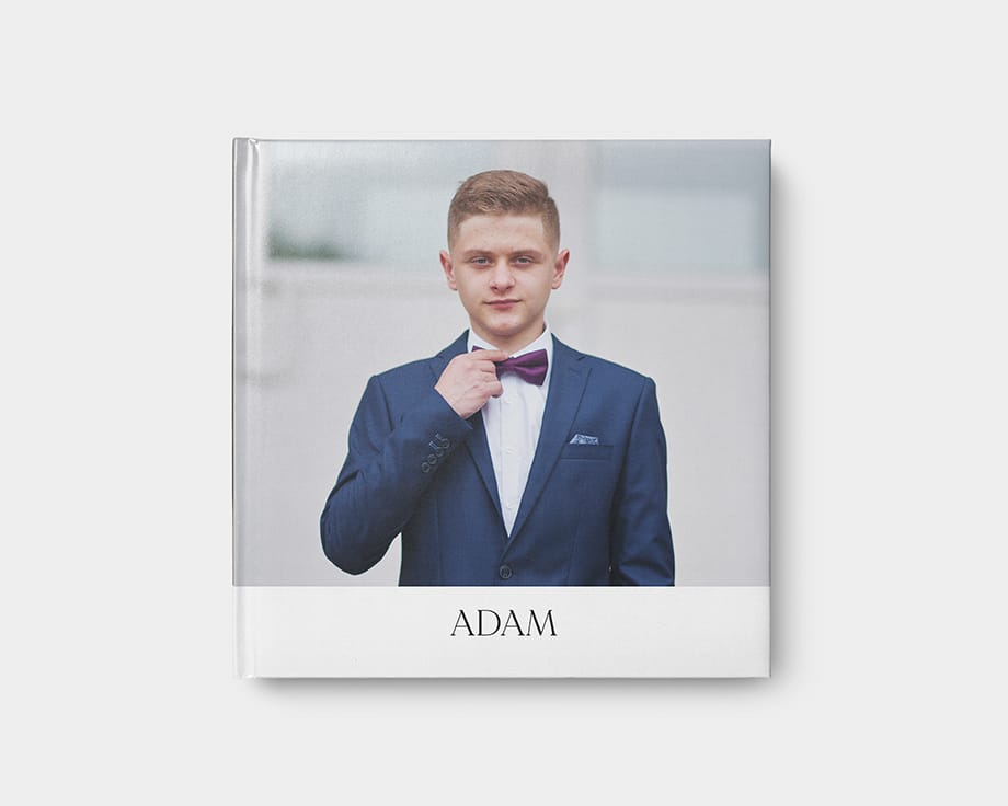 kvadratisk Panorama Deluxe-fotobok i XL med hårt omslag