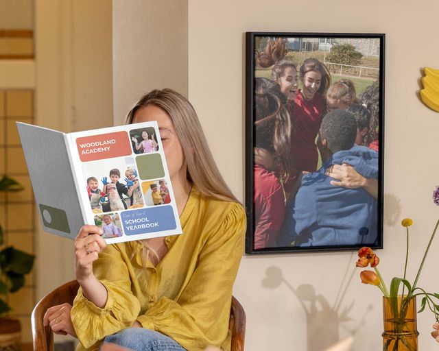 Personliga fotoböcker och väggdekorationer som genomtänkta presenter till lärare