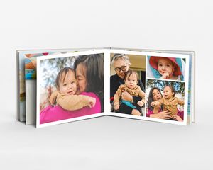 Fotobok liggande M med hårt omslag