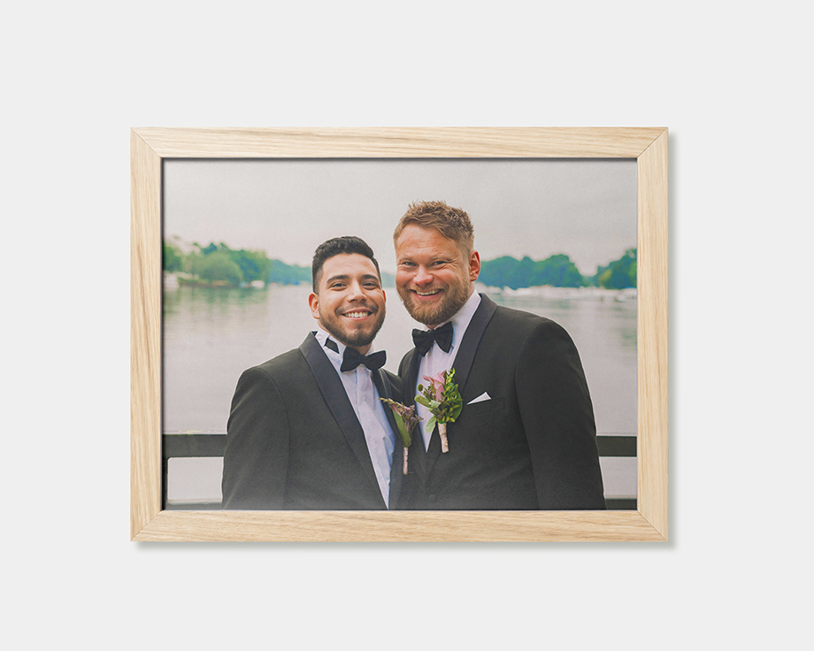 Fotoposter med ramar