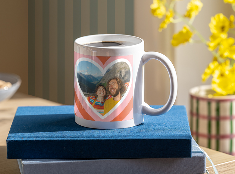 Alla hjärtans dag-presenter till henne fotomugg