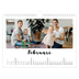 Fotokalender A4 Enkel — Handskriven [Februari]