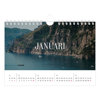 Fotokalender A5 Enkel — Oändlig flykt