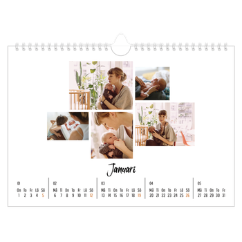 Fotokalender A4 Enkel — Boken om mig