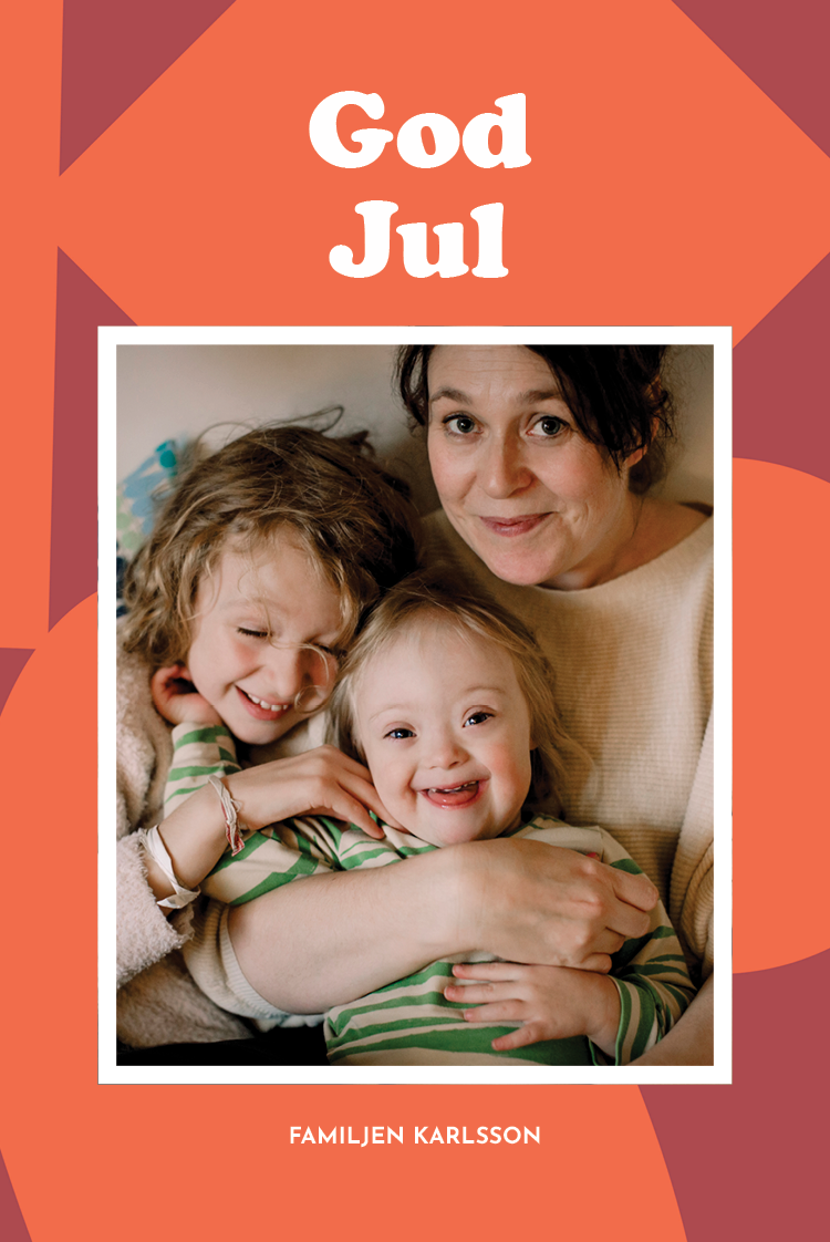 Fotokort — Färgglada mönster