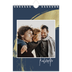 Fotokalender A5 Enkel — Gyllene penseldrag [omslag]