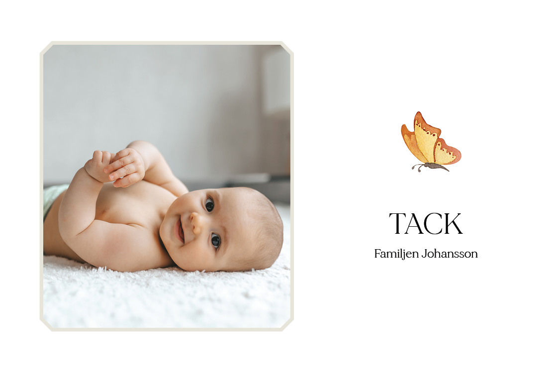 Tack — Små fjärilar