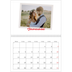 Fotokalender A3 Klassisk (30 x 40 cm) — Signerad i karmosin [Januari]