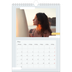 Fotokalender A4 Enkel (20 x 30 cm) — Pastell färger [Mars]