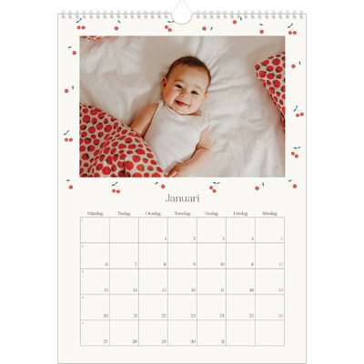 A3 Årskalender — Körsbärslycka [Januari]