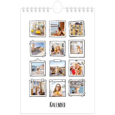 Fotokalender A5 Enkel — Albumögonblick [omslag]