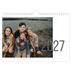 Fotokalender A4 Enkel — Antal månader [omslag]