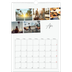A3 Årskalender — Stadssemester (vit) [April]