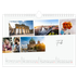 Fotokalender A4 Enkel — Stadssemester (vit) [Februari]