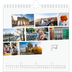 Årskalender kvadratisk — Stadssemester (vit) [Februari]