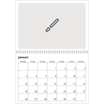 Fotokalender A3 Klassisk — Designa din egna fotoprodukt