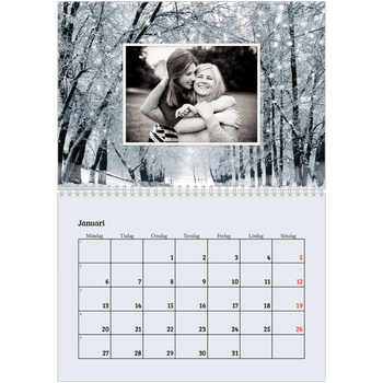 Fotokalender A3 Klassisk — Fyra säsonger