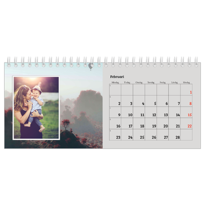 Skrivbordskalendrar — Fyra säsonger [Februari]