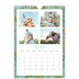 Fotokalender A5 Enkel — Blommande bakgrunder [Mars]
