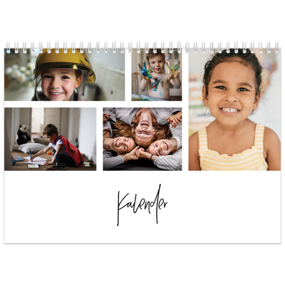 Fotokalender A3 Klassisk (30 x 40 cm) — Bild collage [omslag]