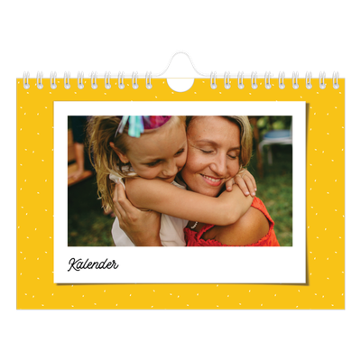 Fotokalender A5 Enkel — Färgglada retro bilder [omslag]