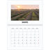 Fotokalender A3 Klassisk (30 x 40 cm) — Enkel bild [Mars]