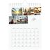Fotokalender A5 Enkel — Stadssemester (vit) [April]