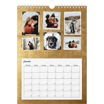 Fotokalender A4 Enkel — Bildsamling