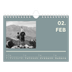 Fotokalender A5 Enkel — Modern och djärv [Februari]