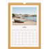 Fotokalender A4 Enkel (20 x 30 cm) — Klassiska färger [April]