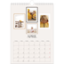 Fotokalender A4 Enkel (20 x 30 cm) — Bildvägg [April]