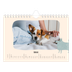 Fotokalender A5 Enkel — Hundtassar och klotter [Februari]