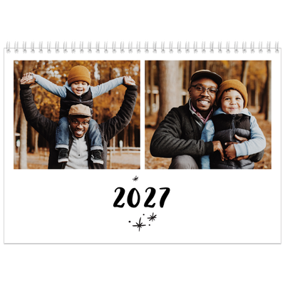 Fotokalender A3 Klassisk (30 x 40 cm) — Handskriven [omslag]