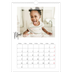 A3 Årskalender — Transparent ram [Mars]