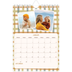 Fotokalender A5 Enkel — Retro mönster [Januari]