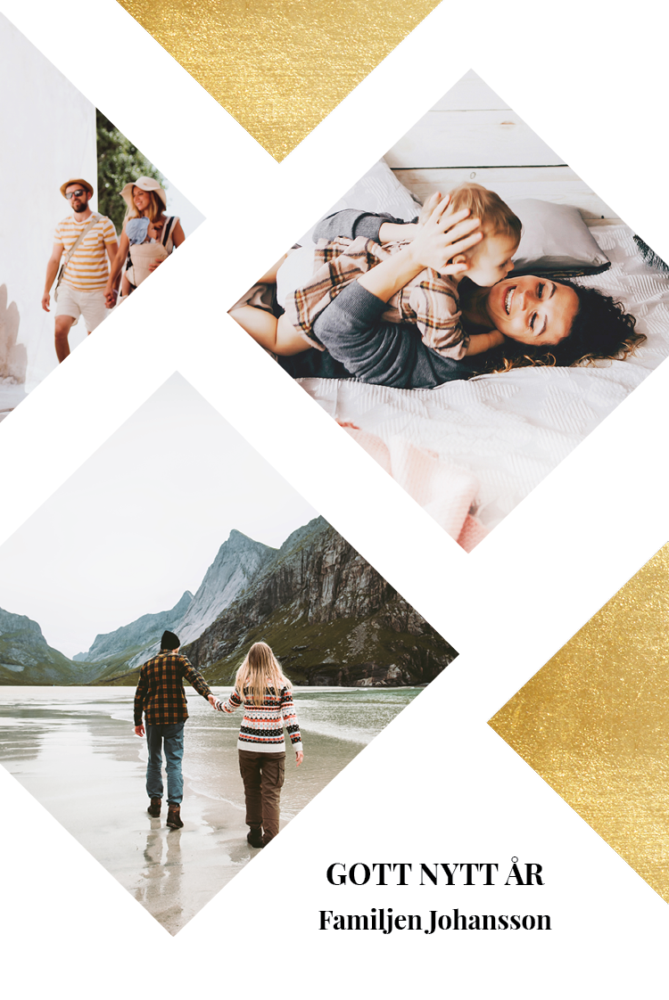 Fotokort — Gyllene triangel