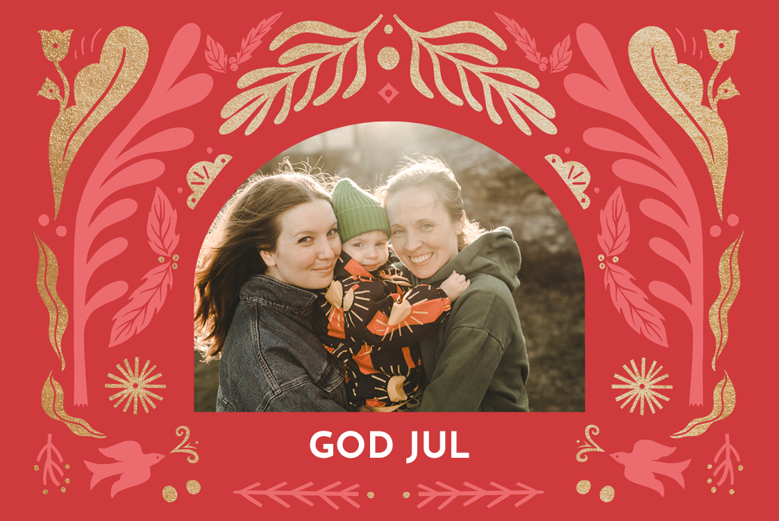 Fotokort — Kärleksmönster