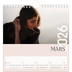 Årskalender kvadratisk — Överlappande text [Mars]