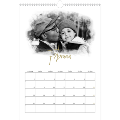 A3 Årskalender — Fotoeffekter [Februari]