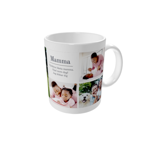 Fotomugg — Hälsning till mamma