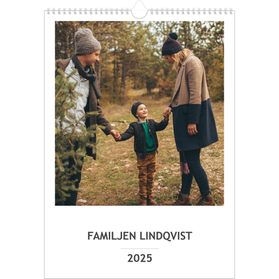 A3 Familjeplanerare — Enkel planerare - Familj på 4 [omslag]