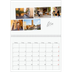 Fotokalender A3 Klassisk (30 x 40 cm) — Stadssemester (vit) [Mars]