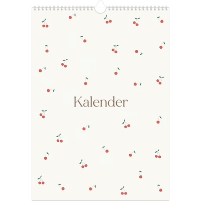 A3 Årskalender — Körsbärslycka [omslag]