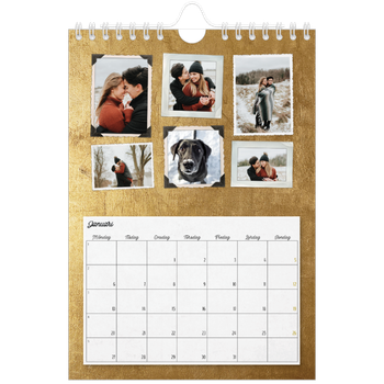 Fotokalender A5 Enkel — Bildsamling