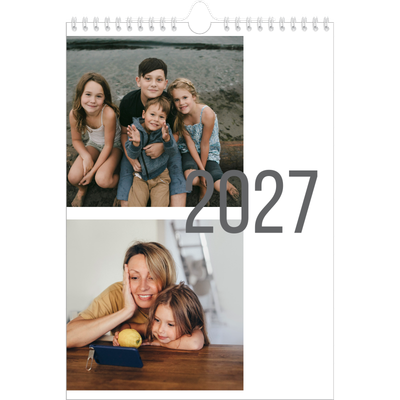 Fotokalender A4 Enkel (20 x 30 cm) — Antal månader [omslag]