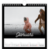 Årskalender kvadratisk — Svart [Januari]