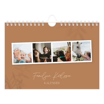 Fotokalender A5 Enkel — Jordnära [omslag]