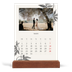 Skrivbordskalender med träställ - Stående — Bläck & murgröna [Mars]